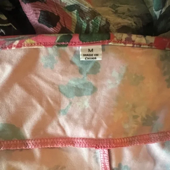 Johnny Was Floral limited edition Silk Button-Down mini dress with slip dress - Picture 6 of 6